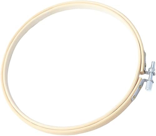 Miniatura 1 de ABOOFAN Kit de punto de cruz, soporte de exhibición de madera, marco de punto de cruz, kit en miniatura, kit de piercing, anillo de aro de bordado