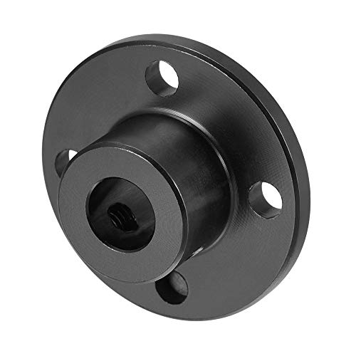 sourcing map ID 8mm H13xD10 Flanschkupplung Motorführung Wellenkupplung Motorstecker Schwarz