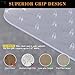 Clear Chair Mat for Carpet, QQpony 36