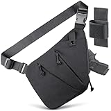 WYNEX Tactical Crossbody Sling Bag,Concealed Carry Bag for...