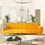 MEDIDAS: Medidas como sofá :220 x 84,5 x 69 cm (largo x ancho x alto);Cama: 220 x 100 x 52 cm (largo x ancho x alto);Almohadones: 65 x 25 (largo x ancho)