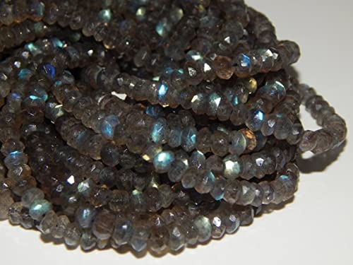 Labradorite facettée de qualité supérieure pour vos bijoux DIY de luxe - 2