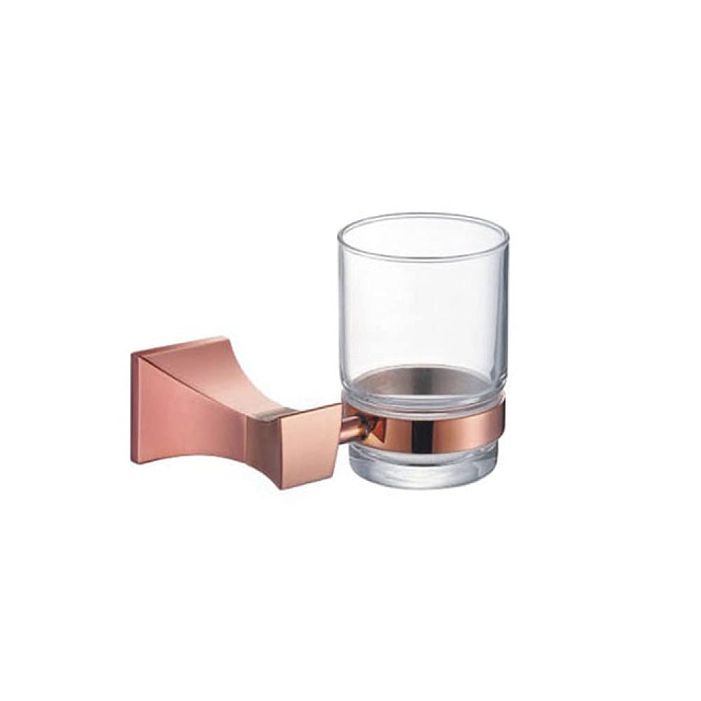 Gancho para ropa montado en la pared de oro rosa, soporte para papel higiénico, toallero, barra, estante, jabón, soporte para cepillo de dientes, accesorios de baño, soporte para cepillo de dientes