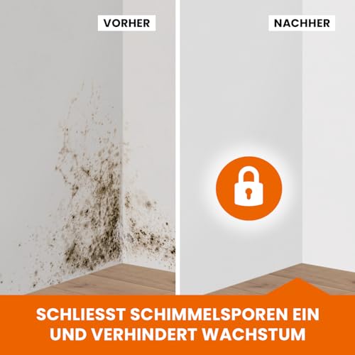 Tonis SCHIMMELSCHOCK Anti-Schimmel-Farbe mit 99,999% antimikrobieller Wirkung | Sprühfarbe für ca. 1,5 m²… – Ansicht 5
