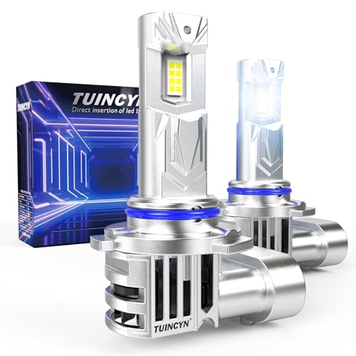 TUINCYN Bombilla HIR2 LED Canbus, 30000LM 600% Brillo 6000K Blanco, Lámparas LED HIR2 9012 Faro Coche para Coche Moto Camiones, Anti Error 1:1 Mini Size Recambio para Xenón Halógena, 2 Bombillas TUINCYN Bombilla HIR2 LED Canbus, 30000LM 600% Brillo 6000K Blanco, Lámparas LED HIR2 9012 Faro Coche para Coche Moto Camiones, Anti Error 1:1 Mini Size Recambio para Xenón Halógena, 2 Bombillas