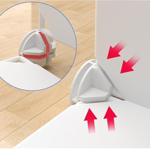 Image of AYSIS 𝟏𝟐 𝐒𝐡𝐞𝐥𝐟 DIY Shoe Rack Box Organizer | Multi-Purpose Plastic Shoe Rack for Home | Home Storage Shoe Rack with Door for Entryway, Chappal Slipper Sandals Shoe Stand【White, 12-Shelf-6-Door】