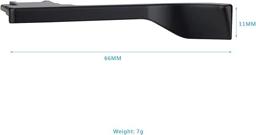 Miniatura 5 de Agarre para el pulgar para Fuji Fujifilm X-E4 XE4 Cámara Deluxe Metal Up Thumb Rest Soporte -Negro