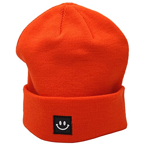 Image of 55cube Knit Beanie Hat Cuffed Plain Skull Cap for Men Women
