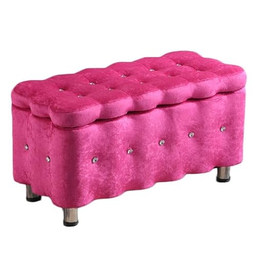 Tabouret de rangement pour chambre afin de masquer le désordre
