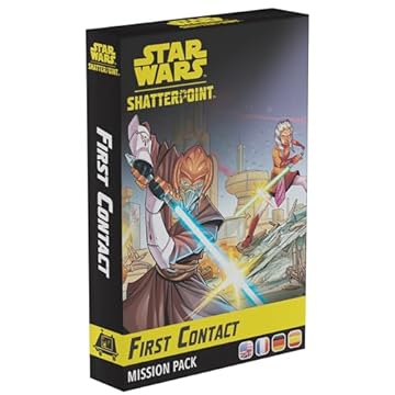 Atomic Mass Games, Star Wars: Shatterpoint - First Contact (primo contatto), espansione mission, tablet, 2 giocatori, dai 14+ anni in su, 90-120 minuti, tedesco, multilingue