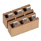 Gogogmee 6 Piezas Protector de Esquinas para Tiradores Forma de Protectores de Bordes Suaves para Muebles y Armarios Adhesivo Fuerte Seguridad Infantil para Bebés