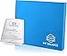 My Balance® Balance Pad + zeszyt do ćwiczeń gratis 24 strony, innowacyjna poduszka balansująca jako mata gimnastyczna do poprawy koordynacji fitness, stabilności lub jako podkładka terapeutyczna do uprawiania sportów rehabilitacyjnych