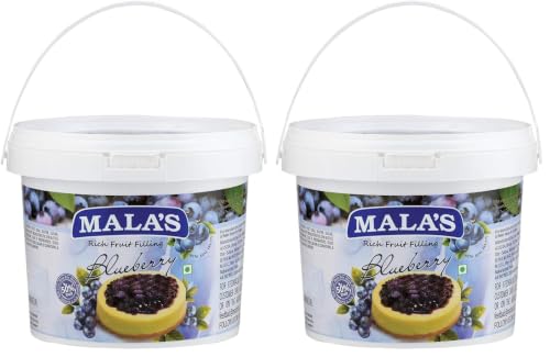 Image of Mala's Filling 1Kg (BlueBerry) (Pack of 2)