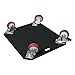 Sound Town Sturdy Plywood Caster Board for Road/Rack Case and Furniture Movers, with 4-inch Wheels and Brakes (STRC-CB)