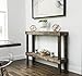 Rustic Luxe Large Wooden Sofa Table by Del Hutson Designs (Dark Walnut)