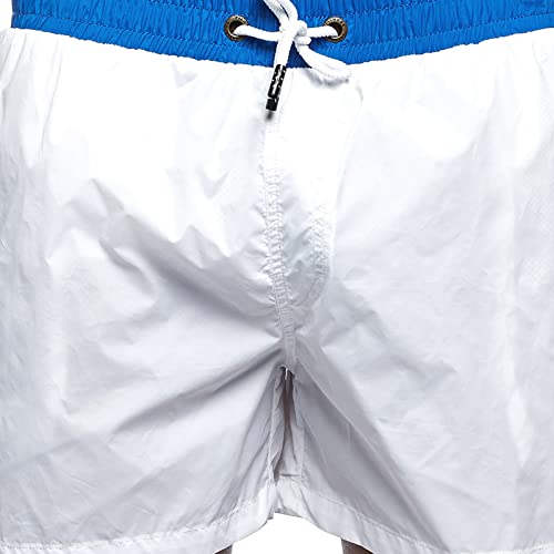 Take Idea Beachshort voor heren, patchwork, sportshorts met trekkoord, regular fit, trainingsshorts, stretchmateriaal, vrijetijdsshort, ademend, hardloopshort, comfortabele fitnessshort, zomerjoggingbroek - Afbeelding 6