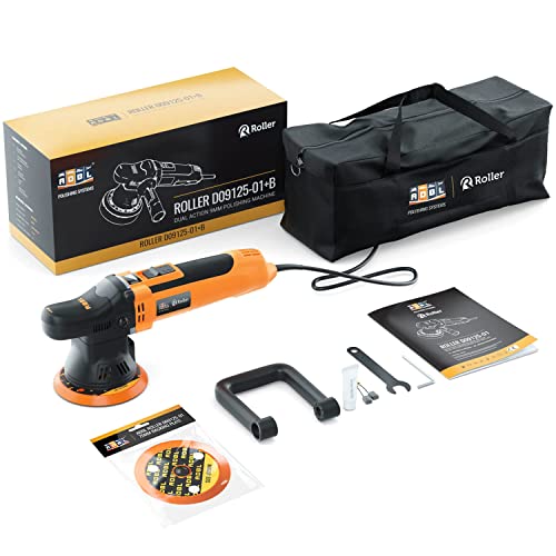 ADBL Máquina pulidora excéntrica, incluye plato de apoyo de 75 mm, funda de 9 mm-650 W Cover