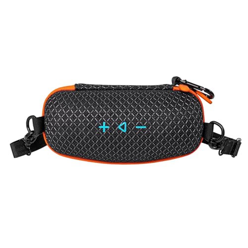 Nawwgy Protective Carrying Case for Bluetooth-Compatible Speakers Waterproof Shell Pouches with Shoulder Strap Speaker Storage Bag