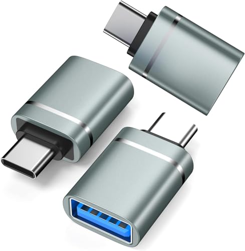 Image of rts 3 Pack High-Speed Data Transfer USB 3.0 Type C OTG Adaptor Compatible with Smartphone Laptops MacBook Tablets Chargers Notebook iPad iPhone17 16 15, Samsung Galaxy S26 S25 and More Type C Devices