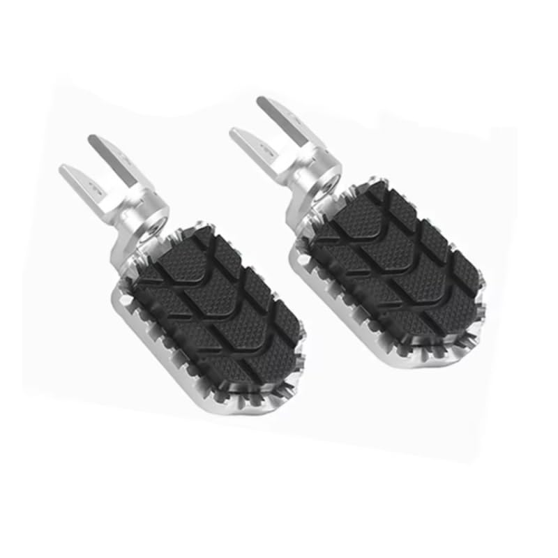 Repose-pieds de moto F800GS et R1200GS en aluminium usiné avec revêtement amovible