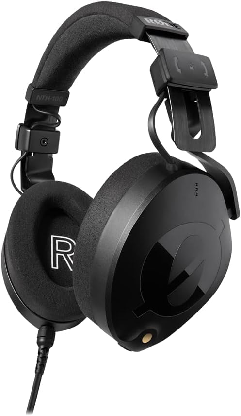 Image of RODE NTH-100 Professional Over-Ear Headphones for Content Creation, Music Production, Mixing and Audio Editing, Podcasting, Location Recording,Black, Adult (Pack of 6)