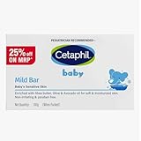 Cetaphil Baby Mild Cleansing Bar for...