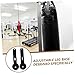 Mikikit 1 Set Freestanding Punching Bag with Retractable Legs and Suction Cup Base Stable Design for Intense Training Sessions Durable and Secure Base for Martial Arts Practice