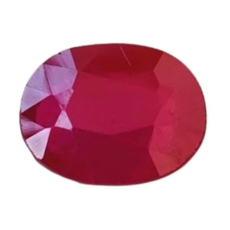 Rubis rouge naturel de Birmanie ovale 12x9mm pour création de bijoux