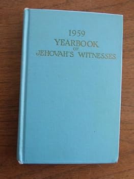Hardcover 1959 YEARBOOK OF JEHOVAHS WITNESSES Book
