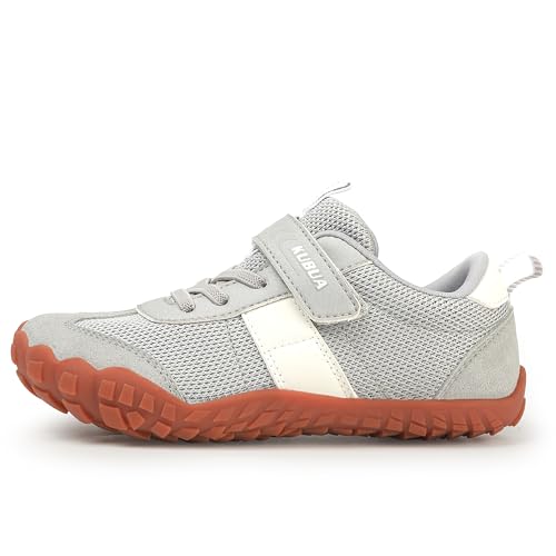 Image of KUBUA Kids Barefoot Shoes Boys Girls Wide Toe Box Zero Drop Sneakers | Breathable Lightweight, Reinforced Toe, Minimalist, Hiking, Tennis, Running, Walking, School, Toddler, Little Kid, Big Kid