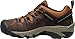 KEEN Men's Targhee 2 Low Height Waterproof Hiking Shoes, Bison/Roasted Pecan, 11.5 Wide