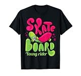 Enjoy Skateboarding Grafik-T-Shirts, buntes Skateboard T-Shirt