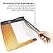 Westcott 12'' TrimAir Wood Guillotine Paper Cutter & Paper Trimmer, 30 Sheet (15106)