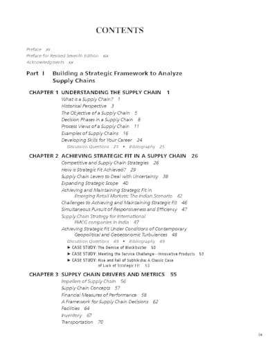 Supply Chain Management: Strategy, Planning, & Operation, 7th Revised Edition by Pearson Paperback 30 April 2024,Case studies of BAKRAW, Omnichannel Strategy at Tanishq etc
