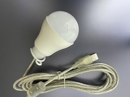 Kablo, Kamp Lambası 3 MT LED Ampul USB Kamp Lambası Mini Kamp Feneri 5V Taşınabilir Asma Çadır Ampulleri Kamp Acil Durum Işığı Yürüyüş Acil Durum Işığı Balıkçılık Aydınlatma (5W)