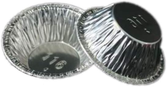 KEISEN 2" Mini pie pan 3/5oz Foil Utility Cup 100/PK