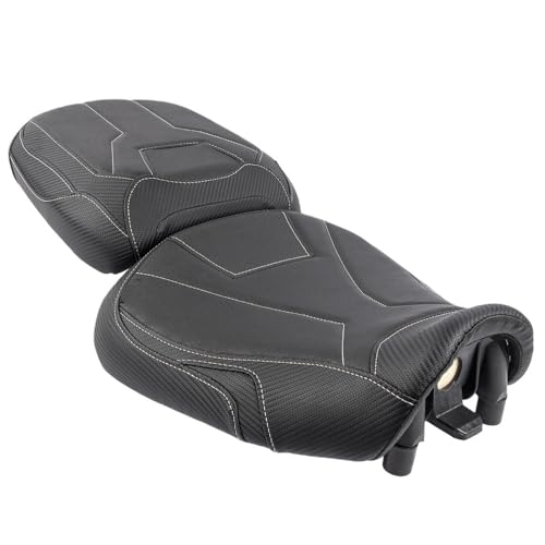 Funda de asiento de cuero grueso para motocicleta Tracer 9 GT cojín trasero