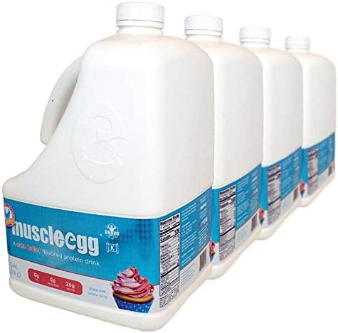 4 Gallons Cake Batter MuscleEgg Liquid Egg Whites (Cage-Free)