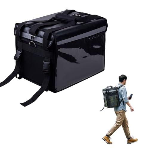 Mochila Bag Motoboy Térmica Grande Capacidade e Alta Eficiência para Entregas em Geral Material Reforçado Impermeável - 32L Mochila