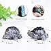1.8 Inch Labradorite Turtle Crystal Figurines, Hand-Carved Healing Crystal Turtle Divination Decor, Stone Tortoise Memorial Gifts for Women and Men