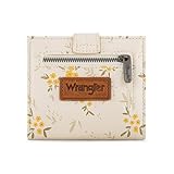 Montana West X Wrangler Womens Small Wallet Bifold Cute Wallet for Girls RFID Money Organizers with Zipper Coin Pocket WG216-W065TN