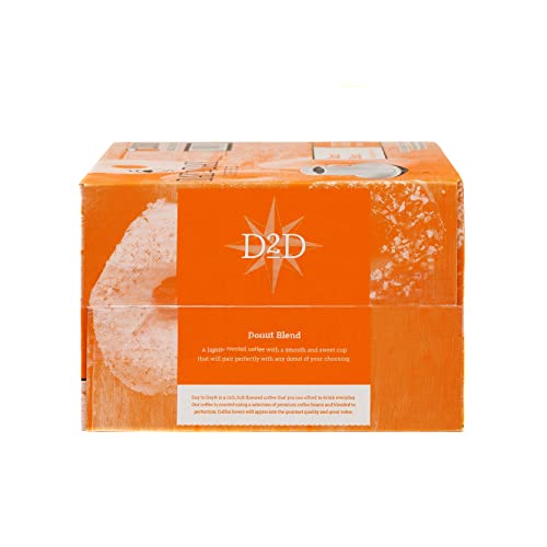 Day To Day 200-Count Donut Blend, Medium Roast Single Serve Coffee Pods For K-Cup Keurig Brewers #TOP1