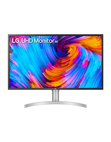 LG 81.28 cm (32 inch) 4K-UHD (3840 x 2160) VESA Display HDR 600 Monitor, DCI-P3 95%, Radeon FreeSync, Inbuilt Speaker (5W x 2), Height/Tilt Adjustable Stand, Display Port – 32UL750 (White)