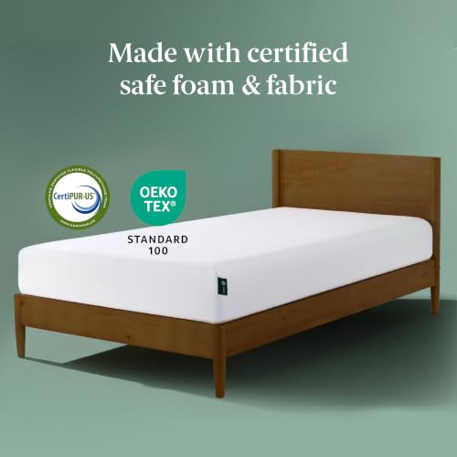 Image of Zinus 6 Inch Green Tea Cooling Memory Foam Mattress [New Version], Twin, Fiberglass Free, Medium Firmness, Cooling Gel Foam, Certified Safe Foams & Fabric, Mattress in A Box