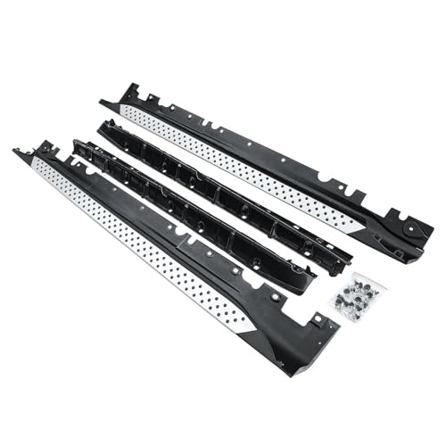 Estribos laterales aluminio para BMW X6 E71 2008-2014 miniatura 1