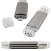 DURAGADGET Pendrive USB 2.0 con conexión USB y Micro USB - 16...