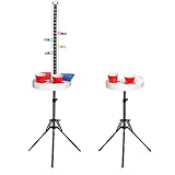 AUGVO Cornhole Scoreboard, 2 Sets Cornhole Score Keeper with Drink Holder Cornhole Accessories for O