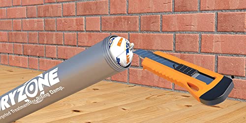 Dryzone 600ml DPC Injection Cream - DPC Rising Damp Treatment (10 x 600ml + Applicator Gun)