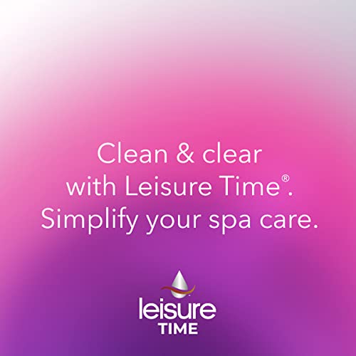 Leisure Time D Metal Gon for Spas and Hot Tubs, Powerful Water Treatment Solution, 16 Ounce