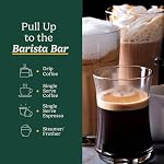 Cuisinart Barista Bar 4-In-1 Coffee Maker Machine, 12-Cup Carafe and Single-Serve Brewer, Black,(SS-4N1C)